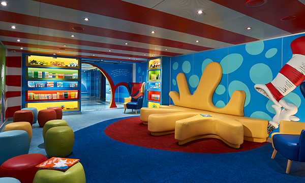 Kids at Camp Ocean, presented in partnership with SeaWorld, on a Carnival cruise